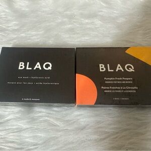 BLAQ Eye Mask and Pumpkin Fresh Peepers Set